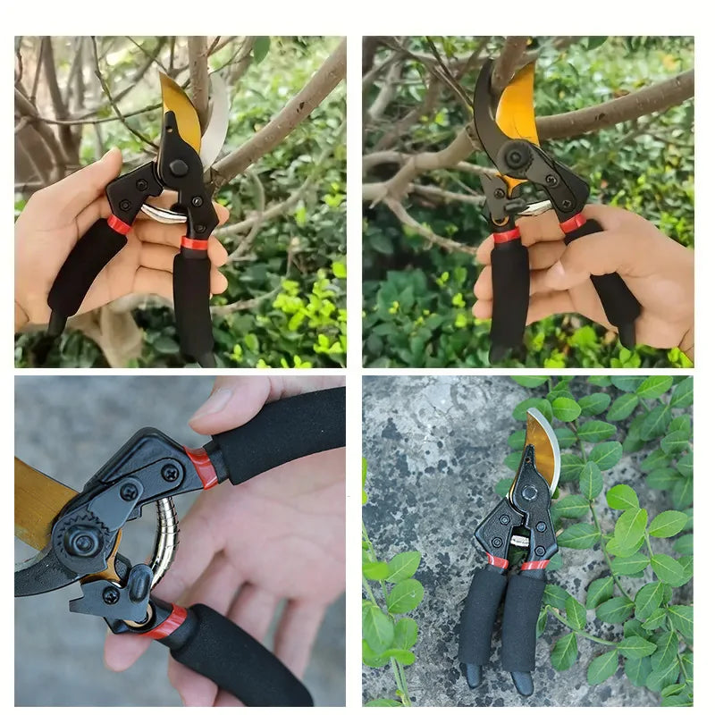 Garden Pruner Shears with SK5 Steel Blade