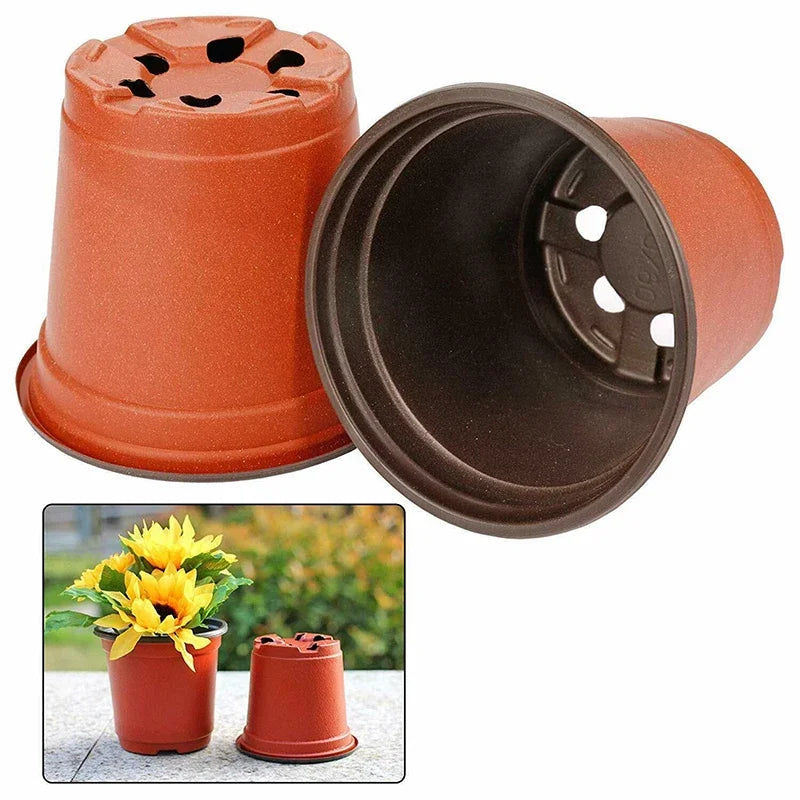 75pcs Flexible Nursery Seedling Pots for Succulents & Plants