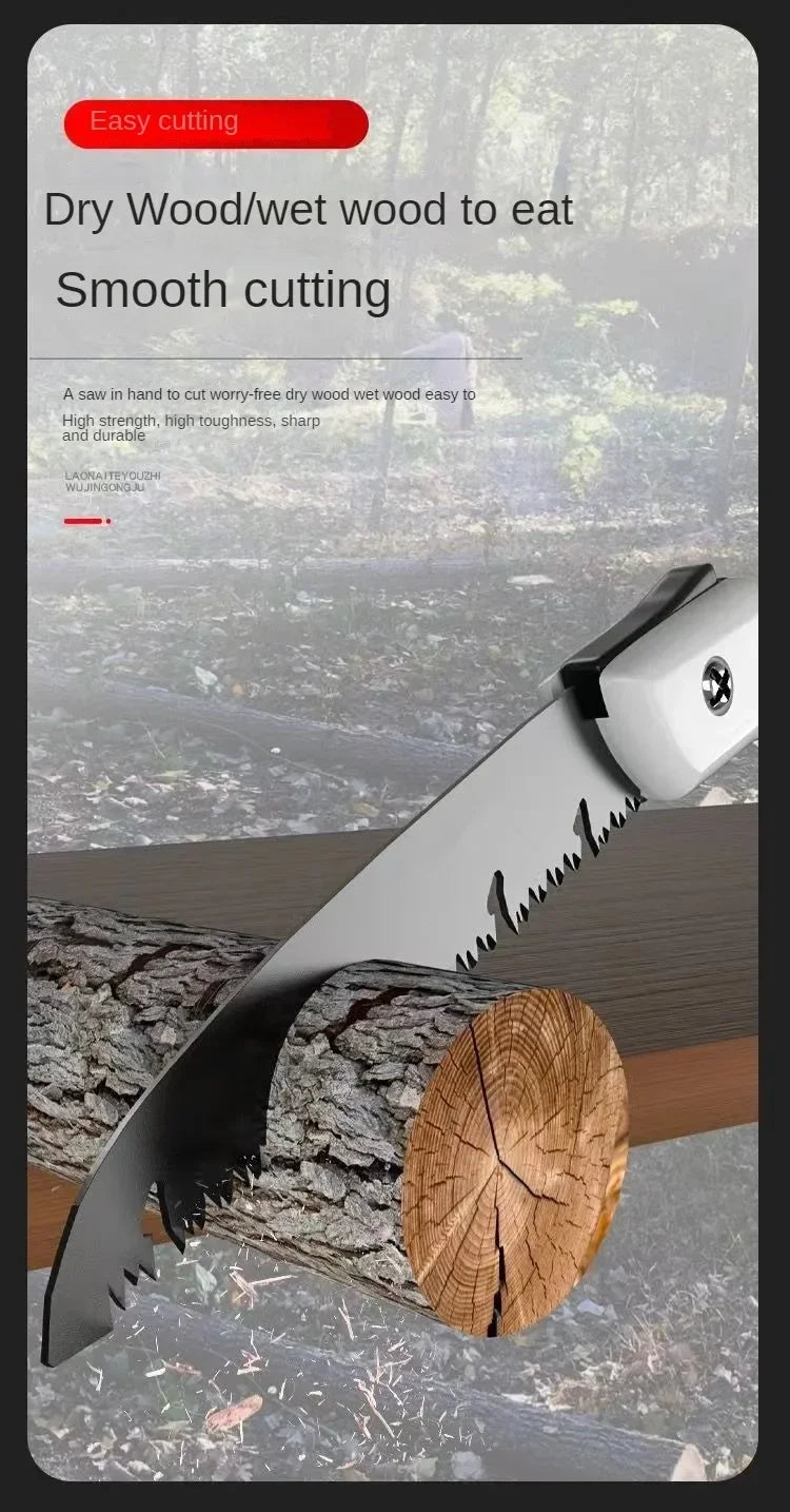 Folding Garden Saw – Portable Pruning & Logging Tool