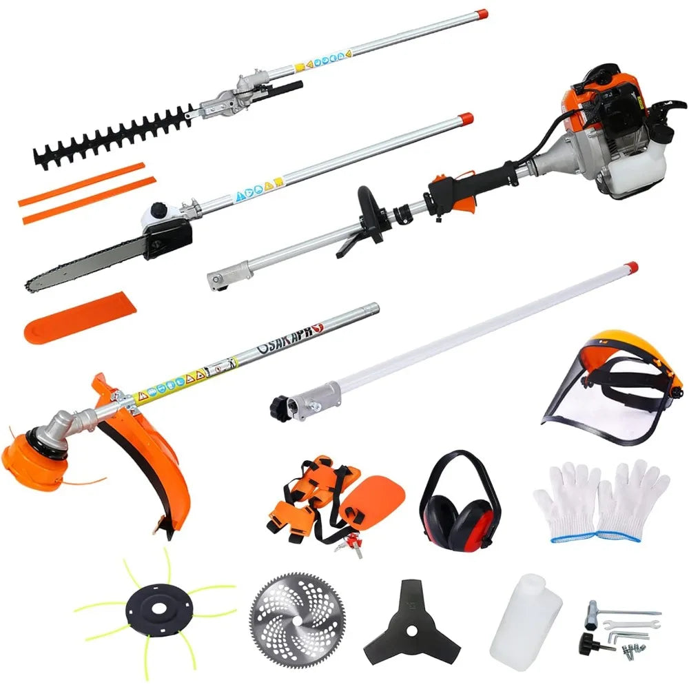 Multi-Functional Gas-Powered Trimming Tool 4-in-1