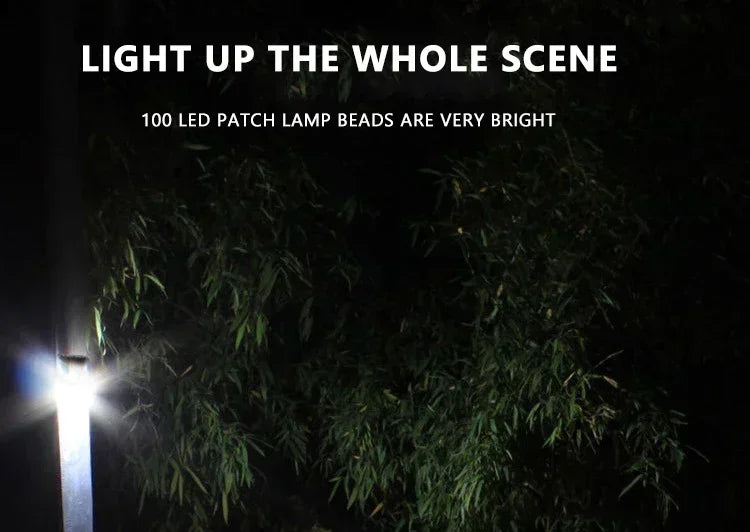 LED Solar Motion Sensor Outdoor Garden Light