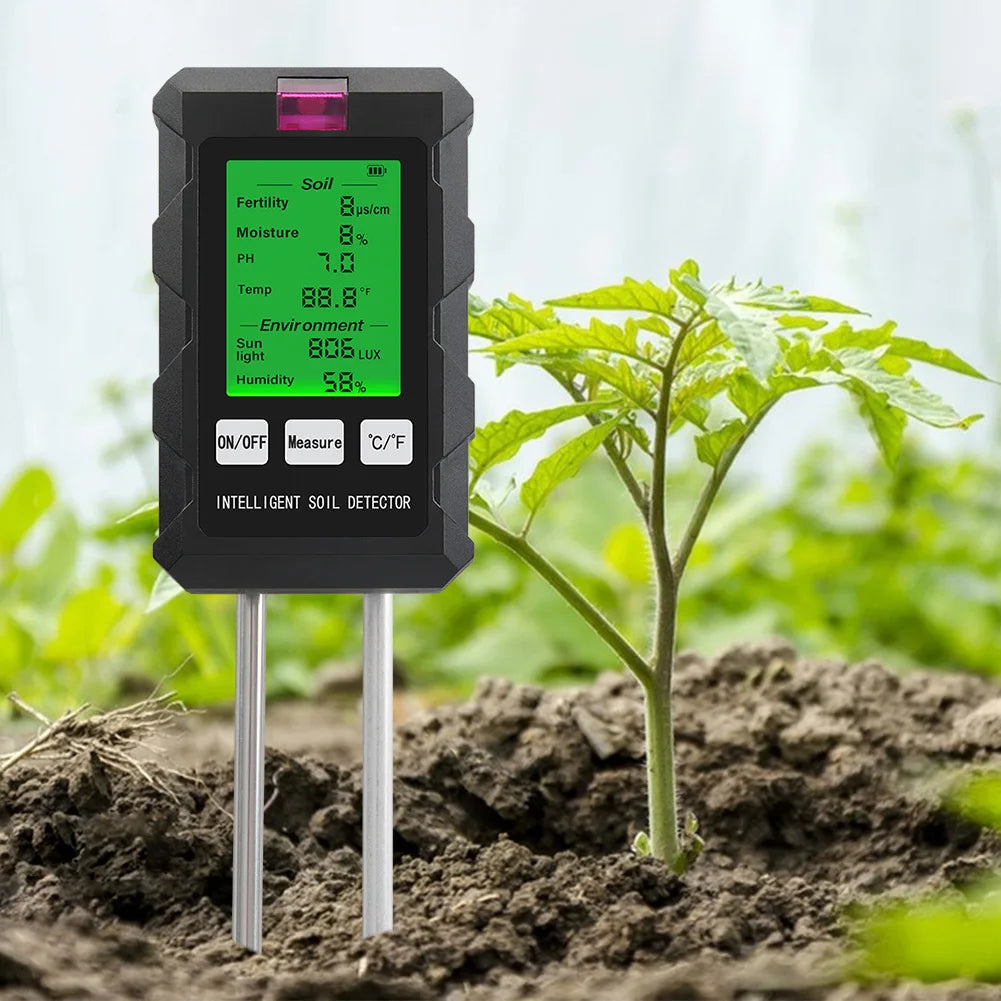 Digital 6-in-1 Soil Tester Meter