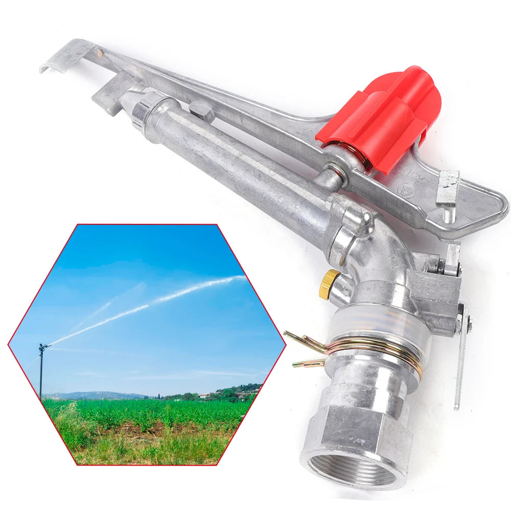 Adjustable Tripod Sprinkler with 360° Rotation