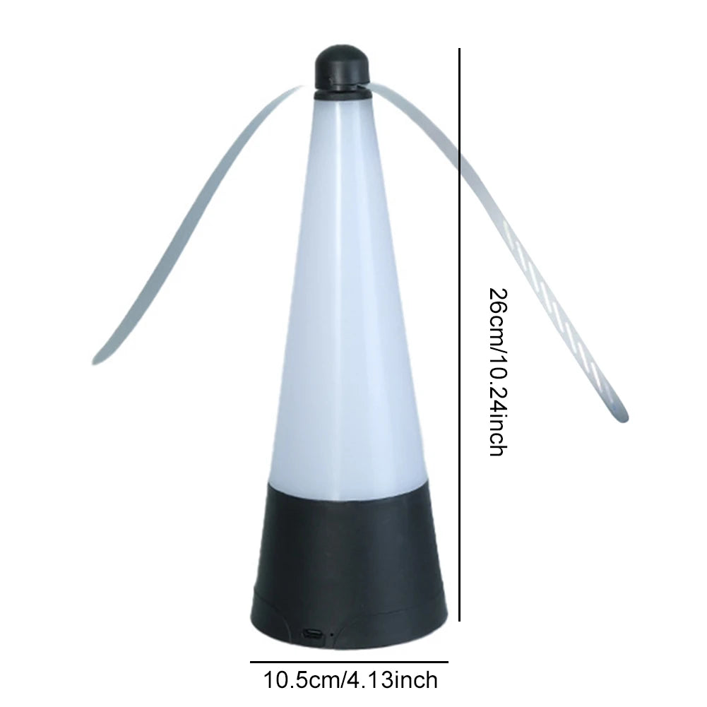 LED Fly Repellent Fan – Rechargeable Electric Pest Killer
