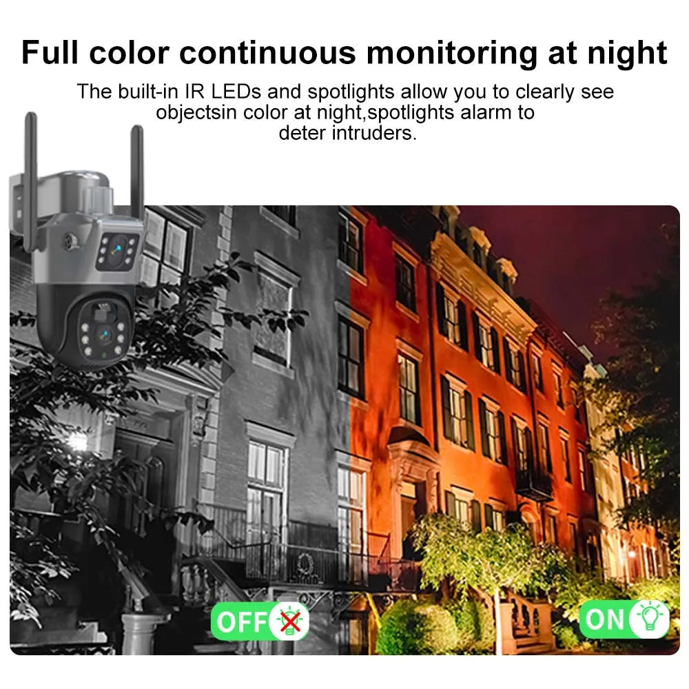8MP 4K Solar Security Camera
