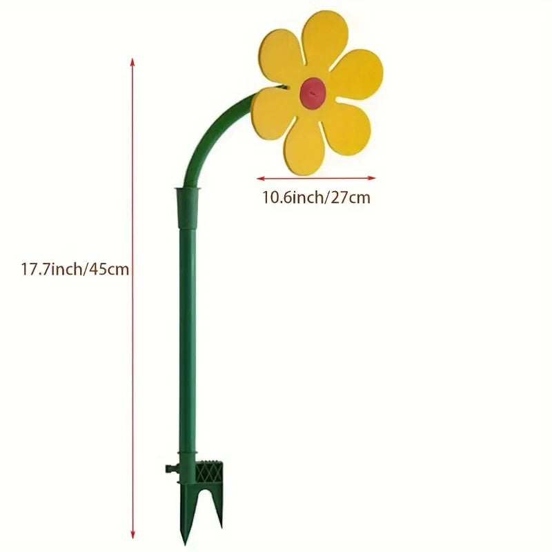 Dancing Daisy Yard Lawn Water Sprinkler