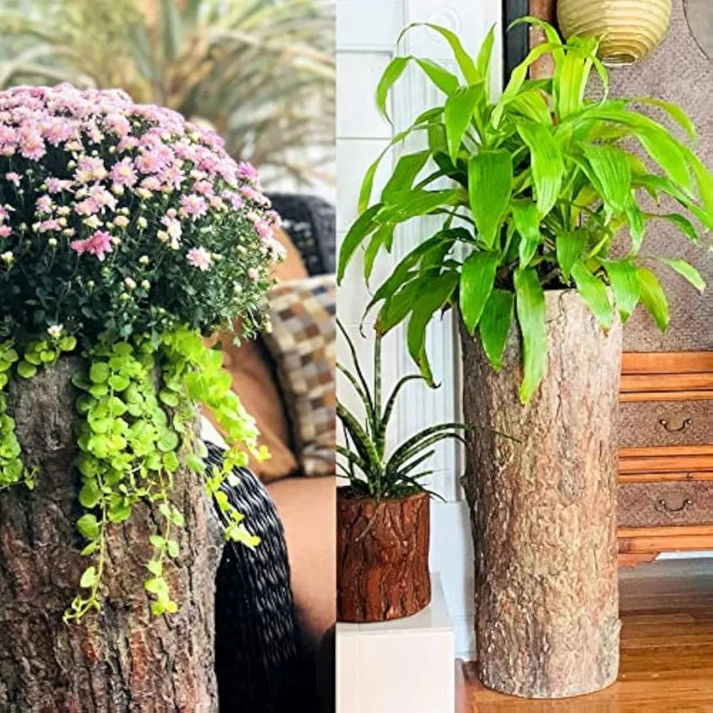 Tall Rustic Farmhouse Porch Planter Stand