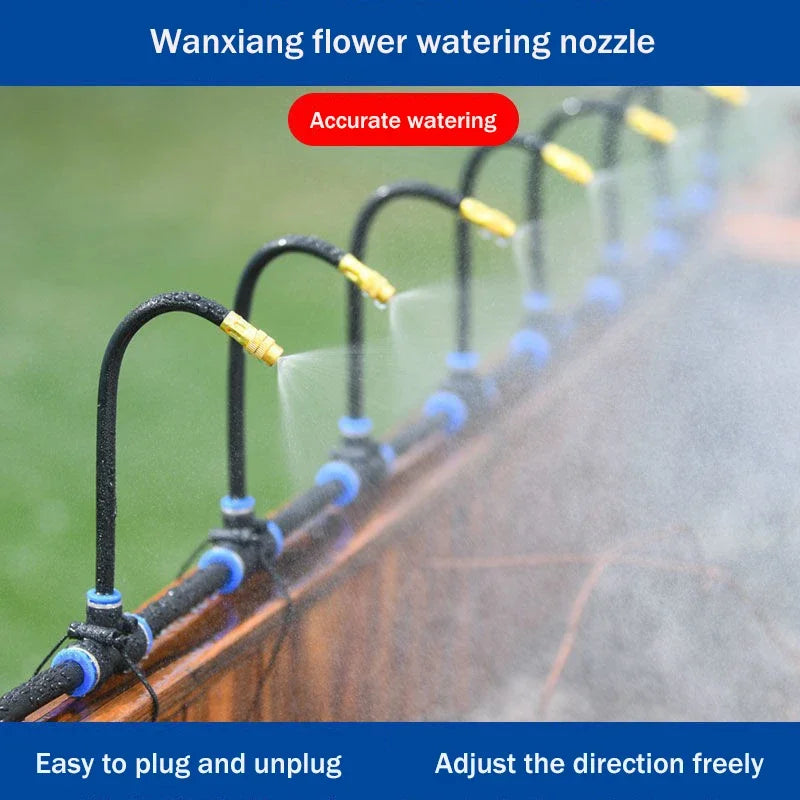 5-20M Automatic Rotating Copper Sprinkler Kit