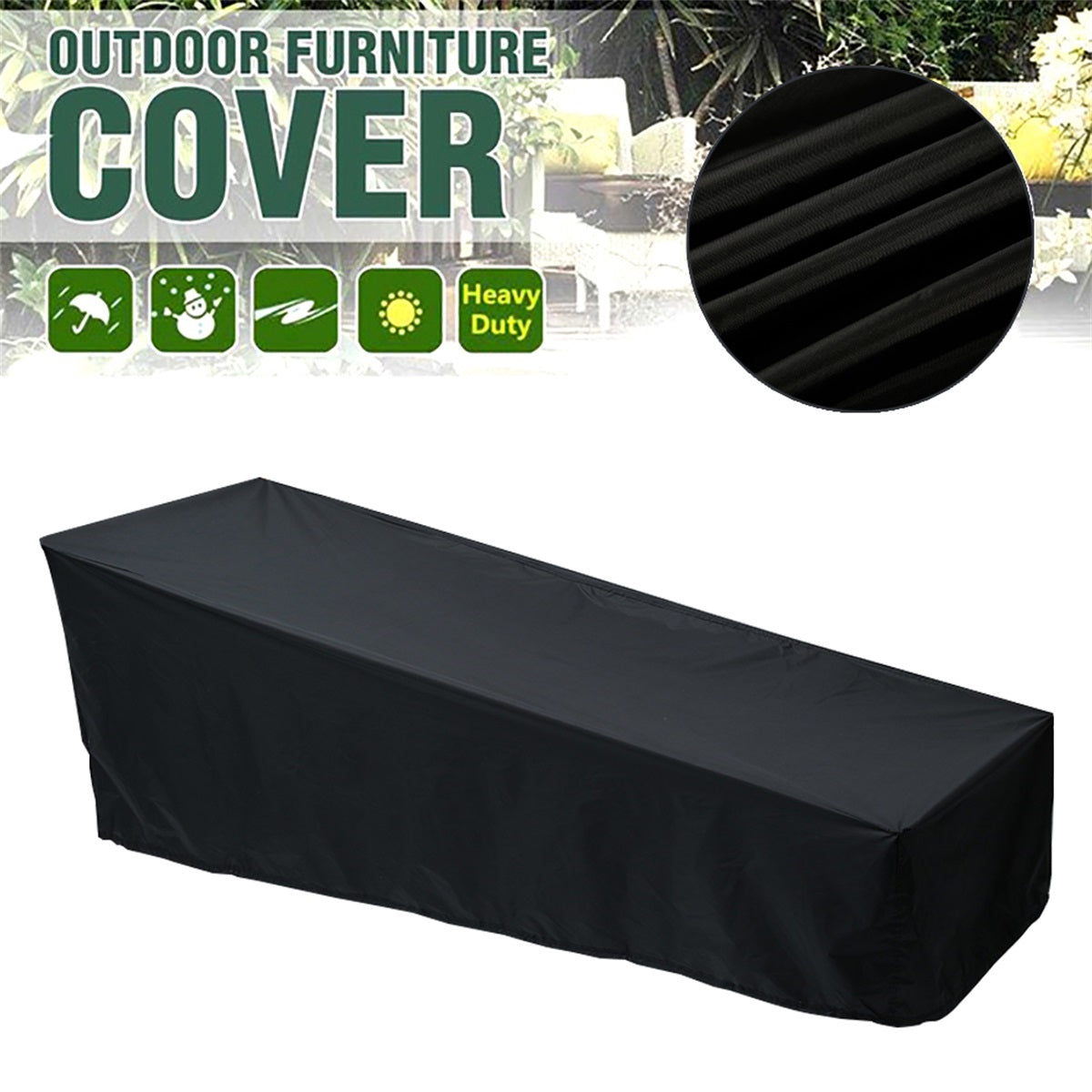 Waterproof Sun Lounger Cover – Outdoor Recliner Protection