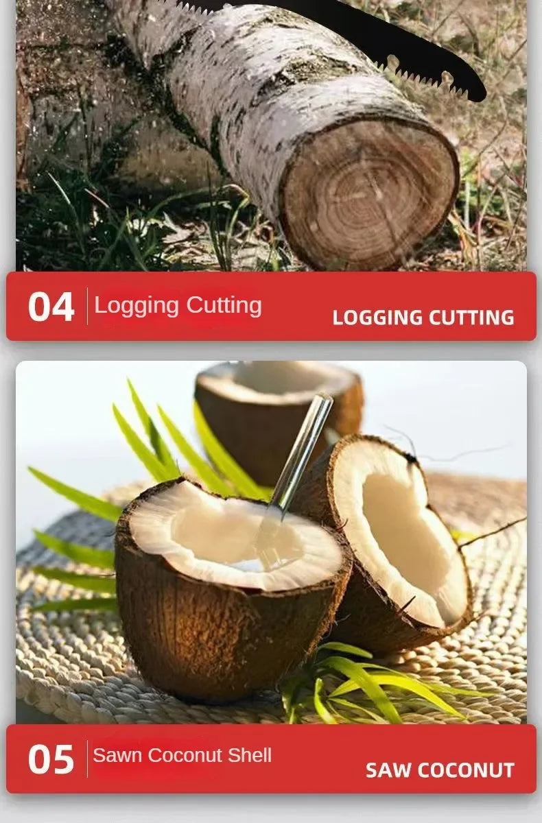 Folding Garden Saw – Portable Pruning & Logging Tool