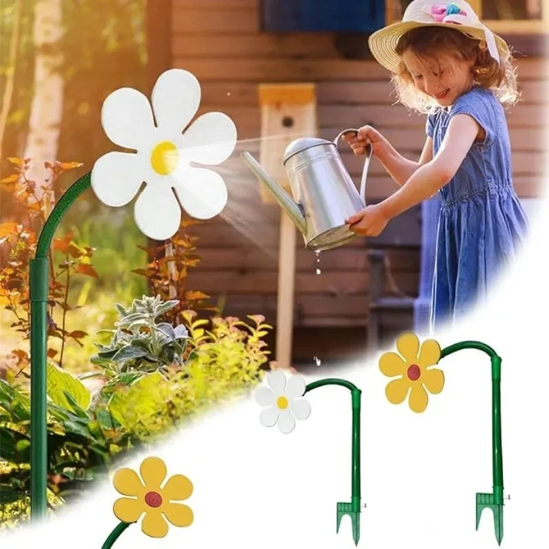Dancing Daisy Yard Lawn Water Sprinkler
