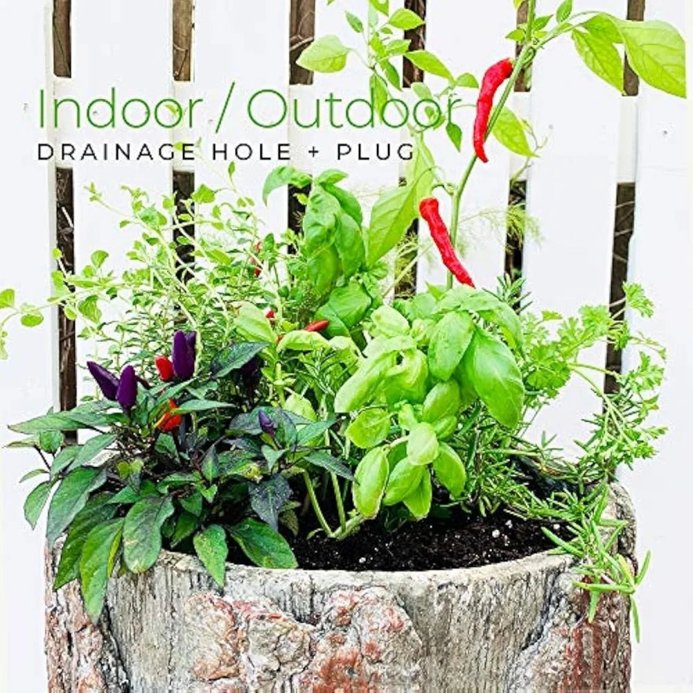 Tall Rustic Farmhouse Porch Planter Stand