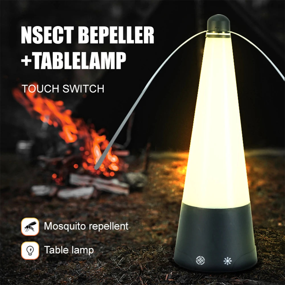LED Fly Repellent Fan – Rechargeable Electric Pest Killer