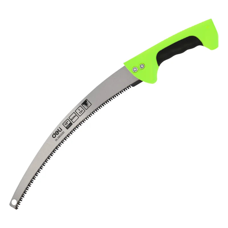 Deli 13" Curved Hand Saw – Green