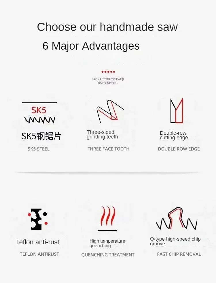 Folding Garden Saw – Portable Pruning & Logging Tool