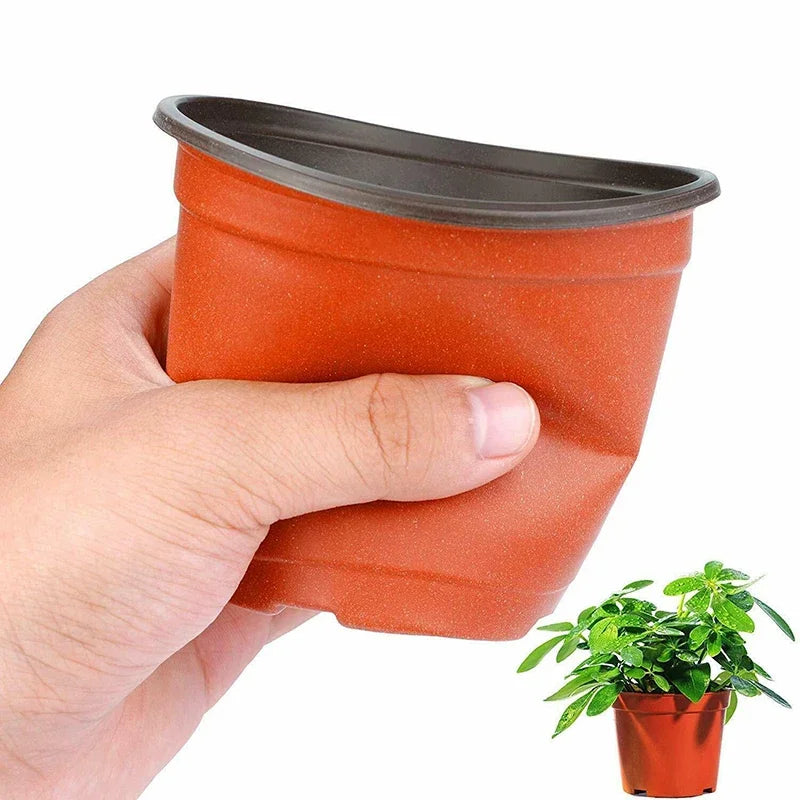 75pcs Flexible Nursery Seedling Pots for Succulents & Plants