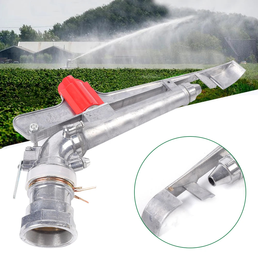 Adjustable Tripod Sprinkler with 360° Rotation
