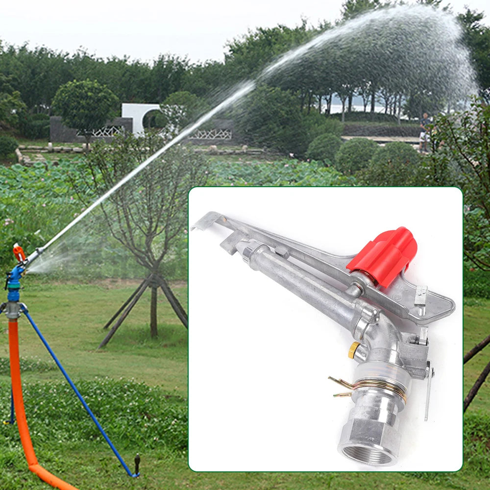 Adjustable Tripod Sprinkler with 360° Rotation