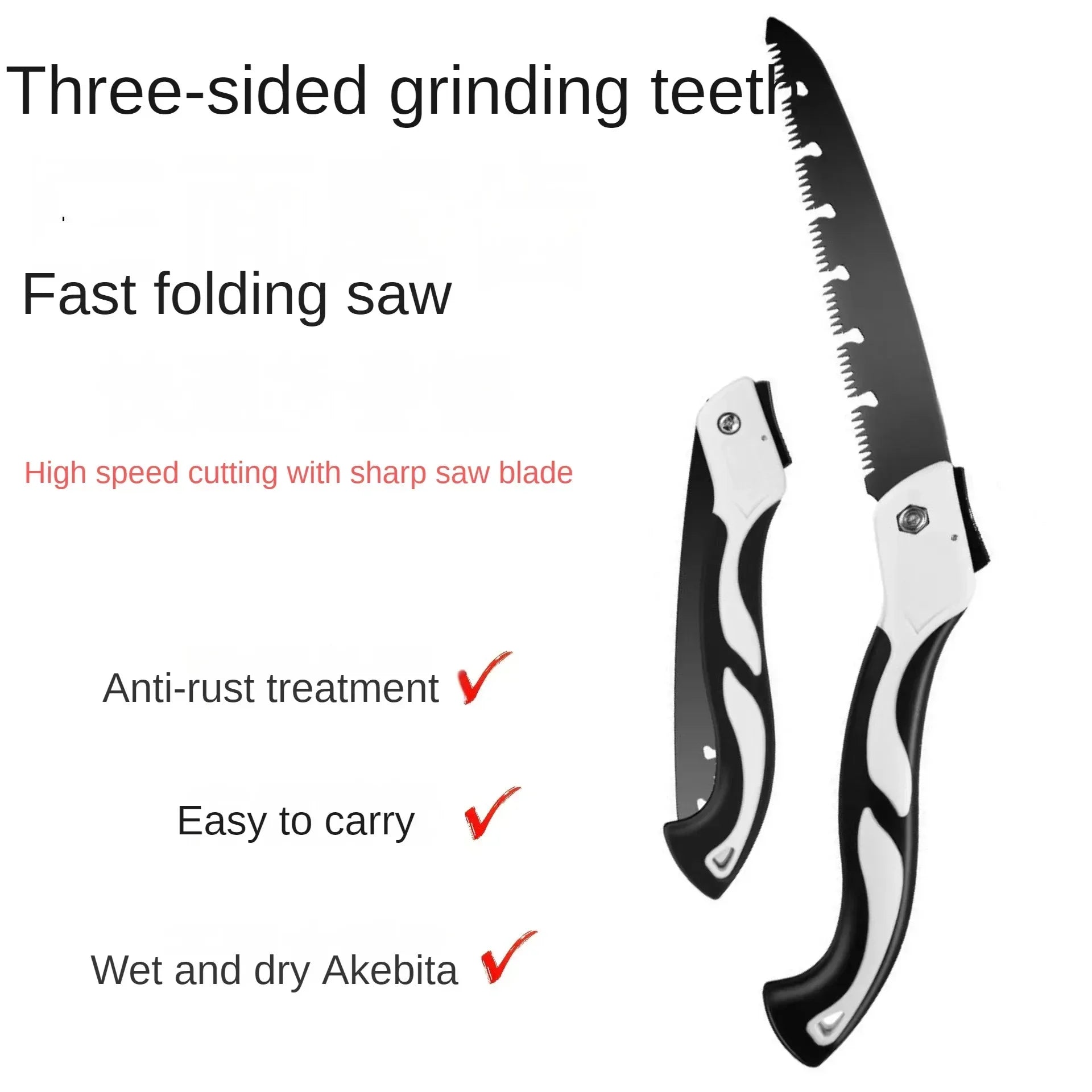 Folding Garden Saw – Portable Pruning & Logging Tool