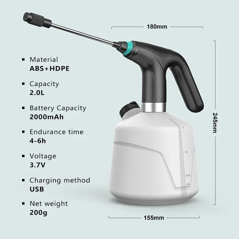 2L Electric Garden Sprayer – Multipurpose Tool for Watering & Pest Control