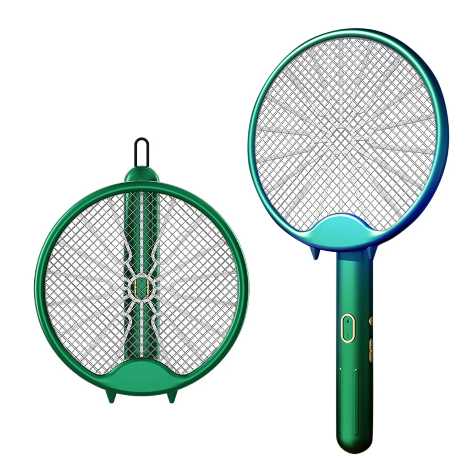 USB Foldable Electric Fly Swatter with UV Light