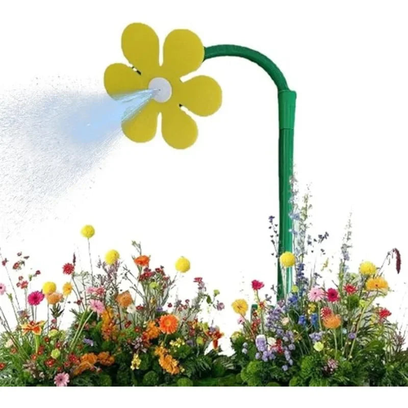 Dancing Daisy Yard Lawn Water Sprinkler