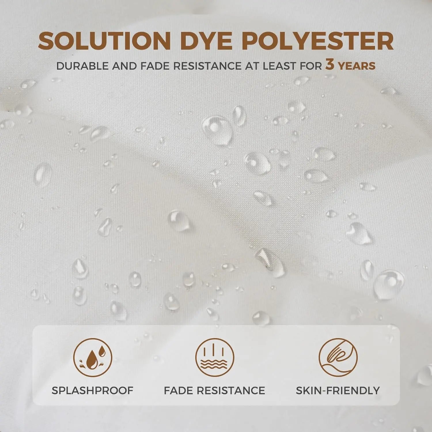 3-Piece Wicker Patio Set – Sofa with Beige Cushions & Coffee Table