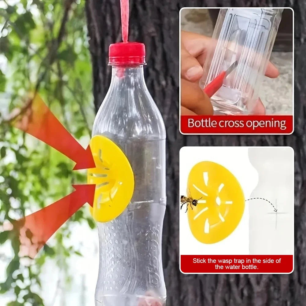5-30pcs Outdoor Bee & Wasp Funnel Traps